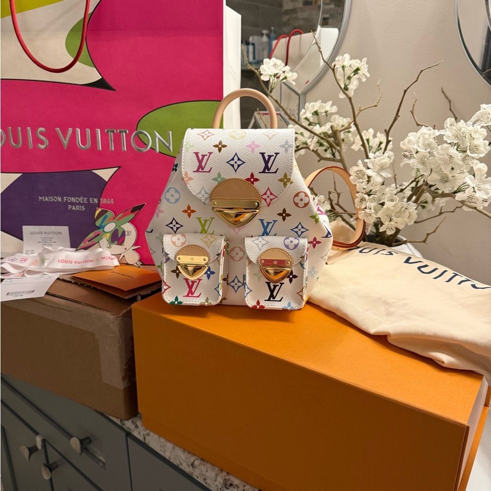 Louis Vuitton x Murakami Venice Backpack 2025